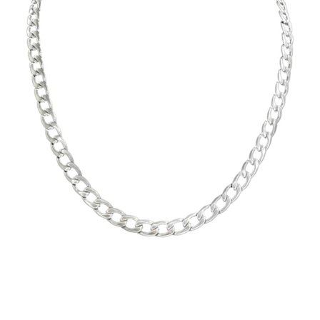 Sølvkæde halskæde halskæde kæde link sølv 7,5mm