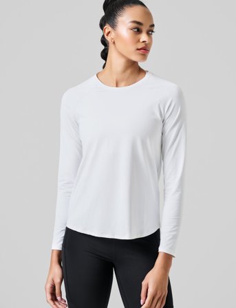 Casall Essential Long Sleeve - White - L
