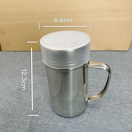 1st Köksredskap Med Handtag Shaker Peppar Socker Salt Stainles