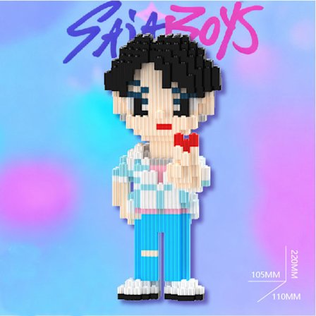 Kpop Demon Hunters Byggeklosser – Kompatibel med LEGO, Byggesett, Klosser for Barn og Voksne, Perfekt Gave