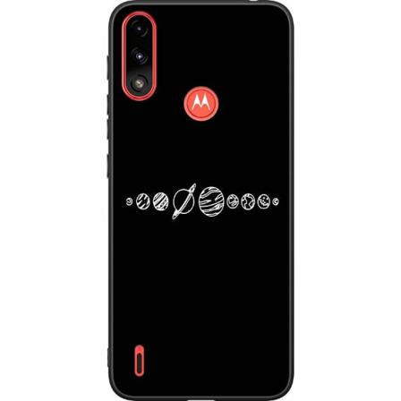 Motorola Moto E7 Power Svart Skal Minimalism
