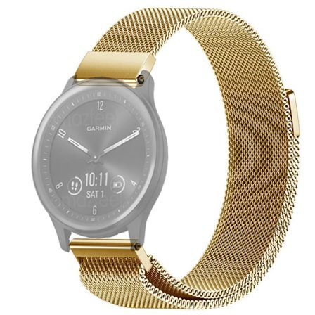 SKALO Milanese Loop till Garmin Vivomove HR - Fler färger