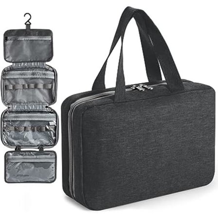 Hopfällbar Toalettväska Bärbar Kosmetisk Väska Hängande Makeup Väskor T