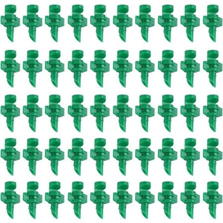 50 stk. Tågespraydyse Tågespraydyse Patio Vanding Tågespraydyse Vandingssystem Sprinkler Vanding Tågespraydyse