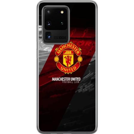 Samsung Galaxy S20 Ultra Läpinäkyvä kuori Manchester United