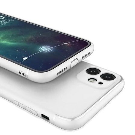 iPhone 13 Pro Cover - E.F.CONNECTION - Fleksibel - Reflekterende Kant - Plastik - 6,1 tommer