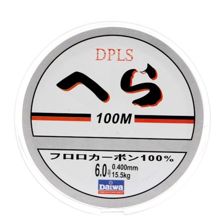 Super Stærk 100m Nylon Transparent Eller Fluorocarbon Fiskeline Fiskegrej