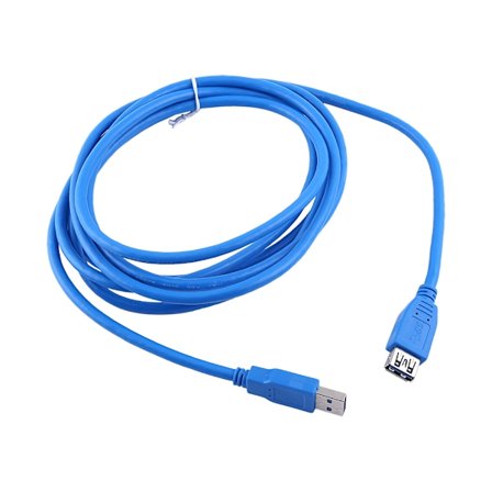 1m/1.8m/3m/ USB 3.0 A hann til hunn forlengelseskabel for datasynkronisering, høy hastighet 1.8m