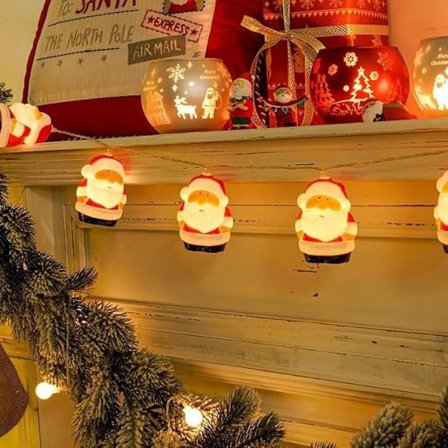 Solsken Smile -keijukaisvalot – Valokoriste 3D-efektillä, täydellinen sisäkäyttöön ja juhlavalaistukseen_OF