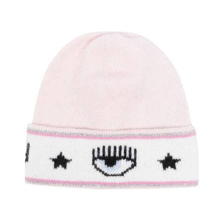 Chiara Ferragni Collection, Beanies Paars, Dames, Maat:XS,metallic