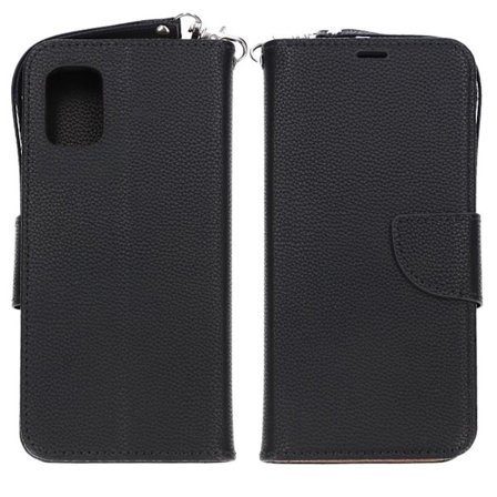 Samsung Galaxy A41 Plånboksfodral med Stativ - Svart