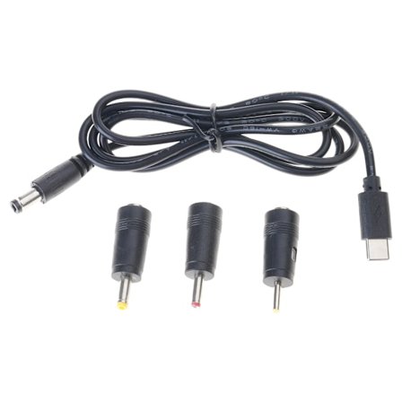 USB C Type-C - DC 5.5x2.1mm 2.5x0.7mm 3.5x1.35mm 4.0x1.7mm 5V virtajohto reitittimelle, LED-valolle, tuulettimelle ja kaikille 5V laitteille