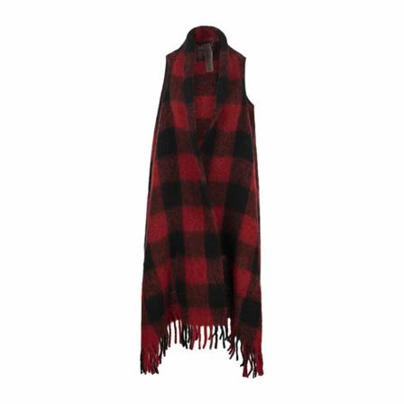 Woolrich - Sjalar - Röd - Dam - Storlek: One Size, Dam, Storlek: ONE SIZE