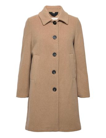 Kamillapw Otw Outerwear Coats Winter Coats Ruskea Part Two