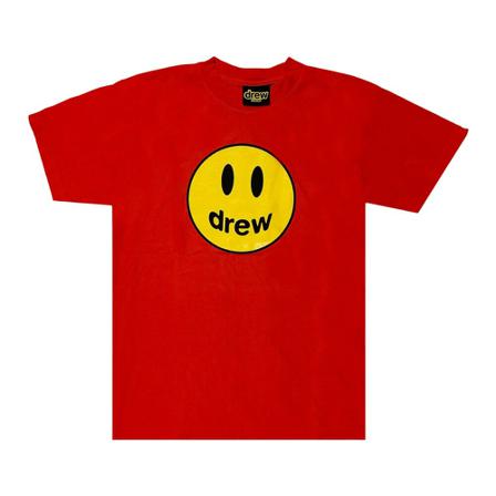 Drew House, T-Shirts Rood, Heren, Maat:XS,Cotton