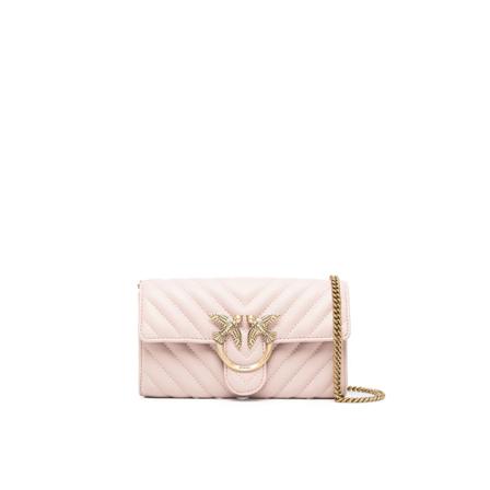 Pinko, Cross Body Bags Roze, Dames, Maat:ONE Size