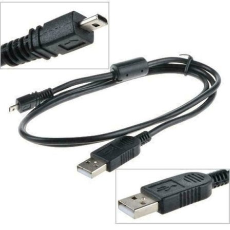 Cybershot Dsc-w800/ Dsc-w810 Digitalkamera USB-kabel/ B6J8 Lader Supe Q6G0