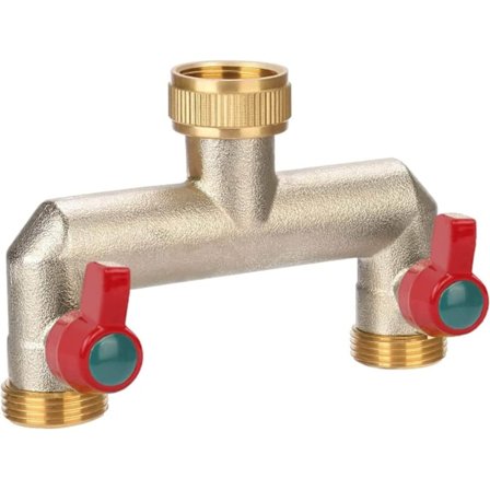 2-vejs vandfordeler til at forbinde to enheder samtidigt