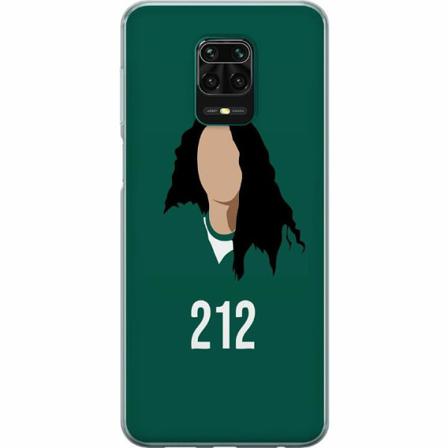 Xiaomi Redmi Note 9 Pro Genomskinligt Skal Squid Game