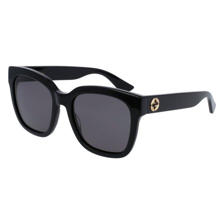 Gucci -Aurinkolasit - Black Rectangular - Gucci GG0034SN 001 5420