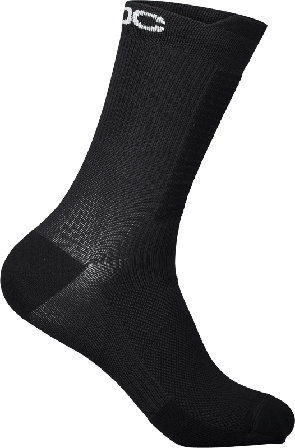 POC Lithe MTB Sock Mid Unisex workout socks Black L/43-45