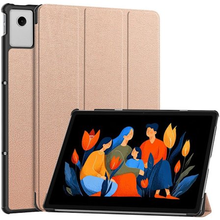 Lenovo Idea Tab Plus Tablet Cover with Stand – Rose Gold