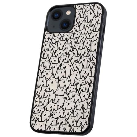 iPhone 13 - Kuoret/Suojakuori Kissaryhm Multicolor
