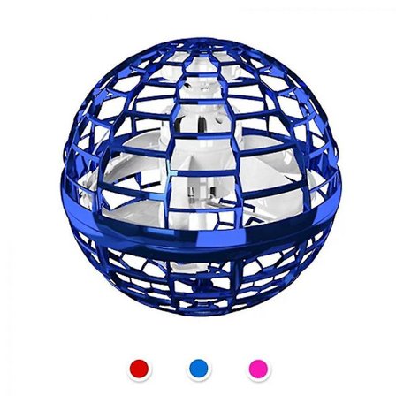 Flynova Pro Flying Ball Toy 360 Hand-controlled Flying Ball Toy Built-in Rgb Light