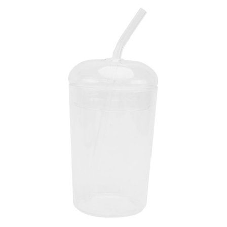 1 sett Glass Juice Cup DVM