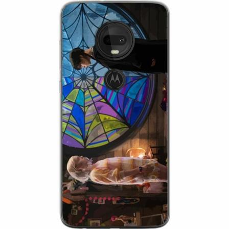 Motorola Moto G7 Genomskinligt Skal Wednesday Addams