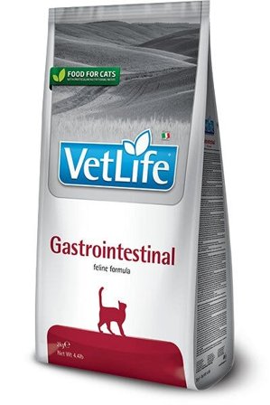 Farmina Vet Life Natural Feline Gastrointestinal Cibo Secco Per