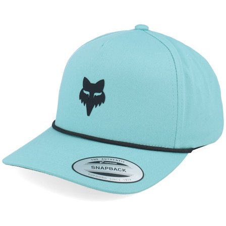 Fox - Sininen adjustable Lippis - Fox Head Rope Hat Vin Wsh A-Frame Adjustable @ Hatstore