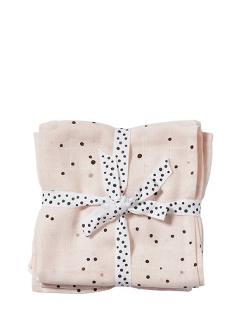 Done by Deer Stofble 2 Stk. Dreamy Dots Pudder - Pink - 70X 70CM