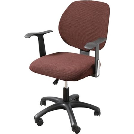 Sarja (Selkänoja + Istuinosan Peite) Venyvä Toimistotuolin Päällinen Pestävä Kiertävä Toimistotuoli ja Selkänoja (Vain Tuolin Päällinen)