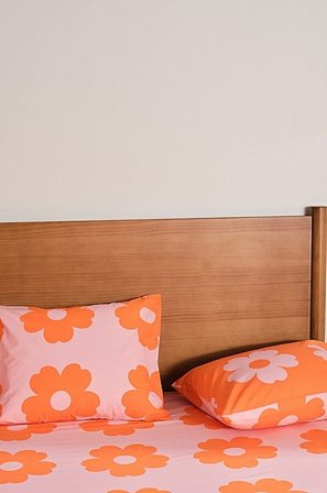 Jotex - 2-pak Kussensloop 50x60 Cm Roze/oranje Roze/oranje - WERNER - Koop Kussenslopen bij Jotex