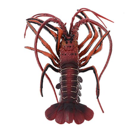 Hjerneleker Maine Hummer Figur Dyremodell Plast Hummer Havdyr Leke