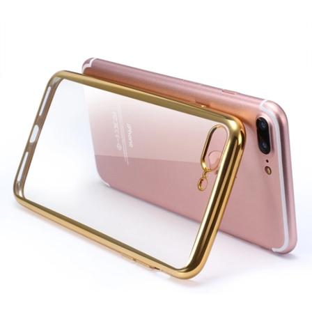 iPhone 7 - Elegant Silikonskal från LEMAN Silver