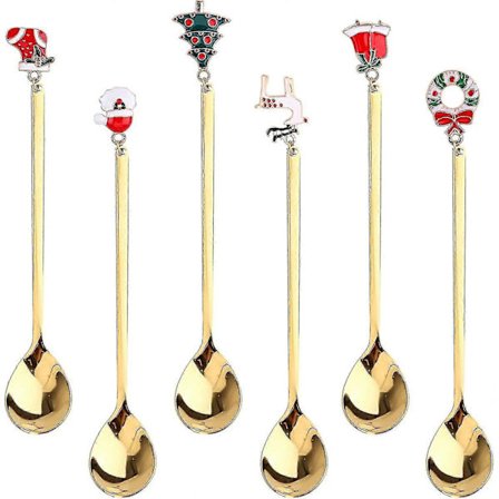 Julkaffeskedar, 6-pack Julskedar Jul