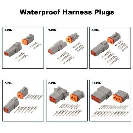 Automotive Multi Plug Car Connector 8 PIN 8 PIN