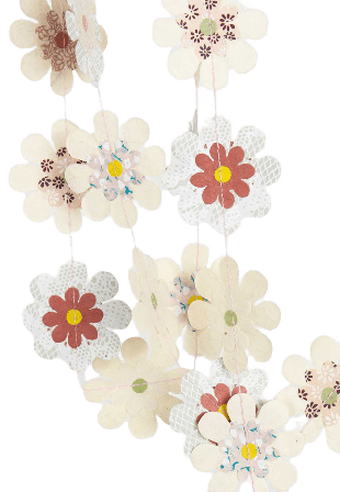 A World of Craft Cherry Blossom Girlang Dekoration Flerfärgad 195 cm lång