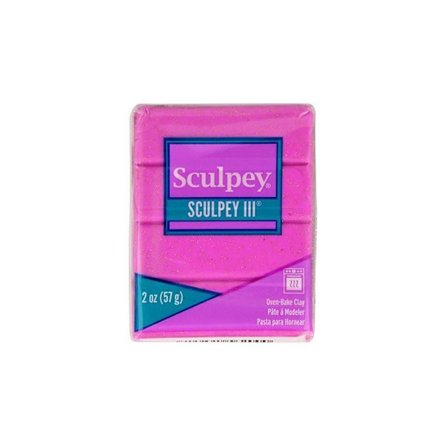 Sculpey 57 g - violet glitteri