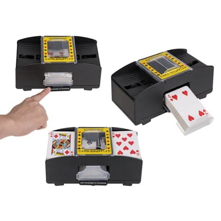 Card Shuffler - Card Deck Shuffler Black