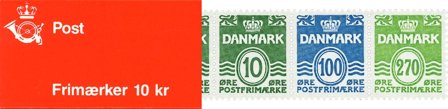 Danmark 1988 - Automathæfte 10 kr. AFA 4 - Postfrisk
