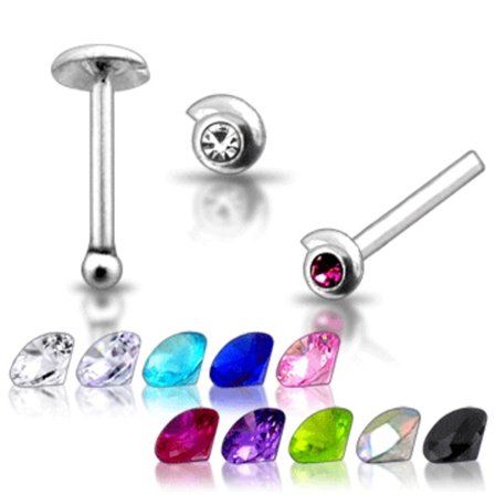 925 Silver näsa stud