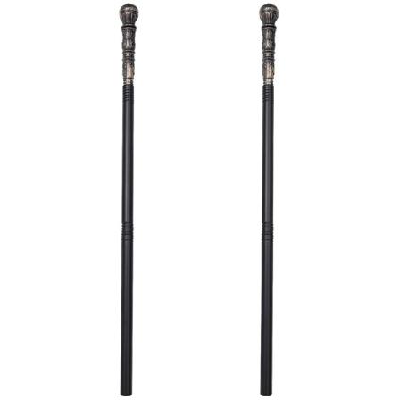 3 stk Kostyme Vandrestokk Halloween Scepter Rekvisitt Festival Kostyme Tilbehør 2 stk 81X4.5X4.5CM 2 pcs 81X4.5X4.5CM