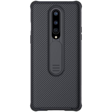 Oneplus 8 - Nillkin Camshield Skal - Svart Black Svart