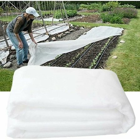 Antifrysdug til planter, frostbeskyttelse lavet af plantebaseret non-woven stof, vinterplanteisolering og kuldebestandigt dækdug 17g
