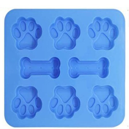 Hundfotavtryck Form Cat Paw Form BLÅ