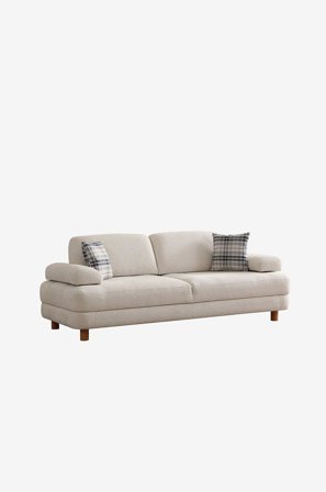 Hanah Home - 3-seters sovesofa Nice - Beige - 3-seters sofaer - Fra Homeroom