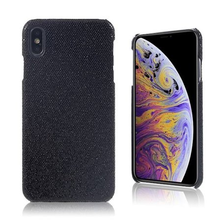 Glitter iPhone Xs Max skal - Svart